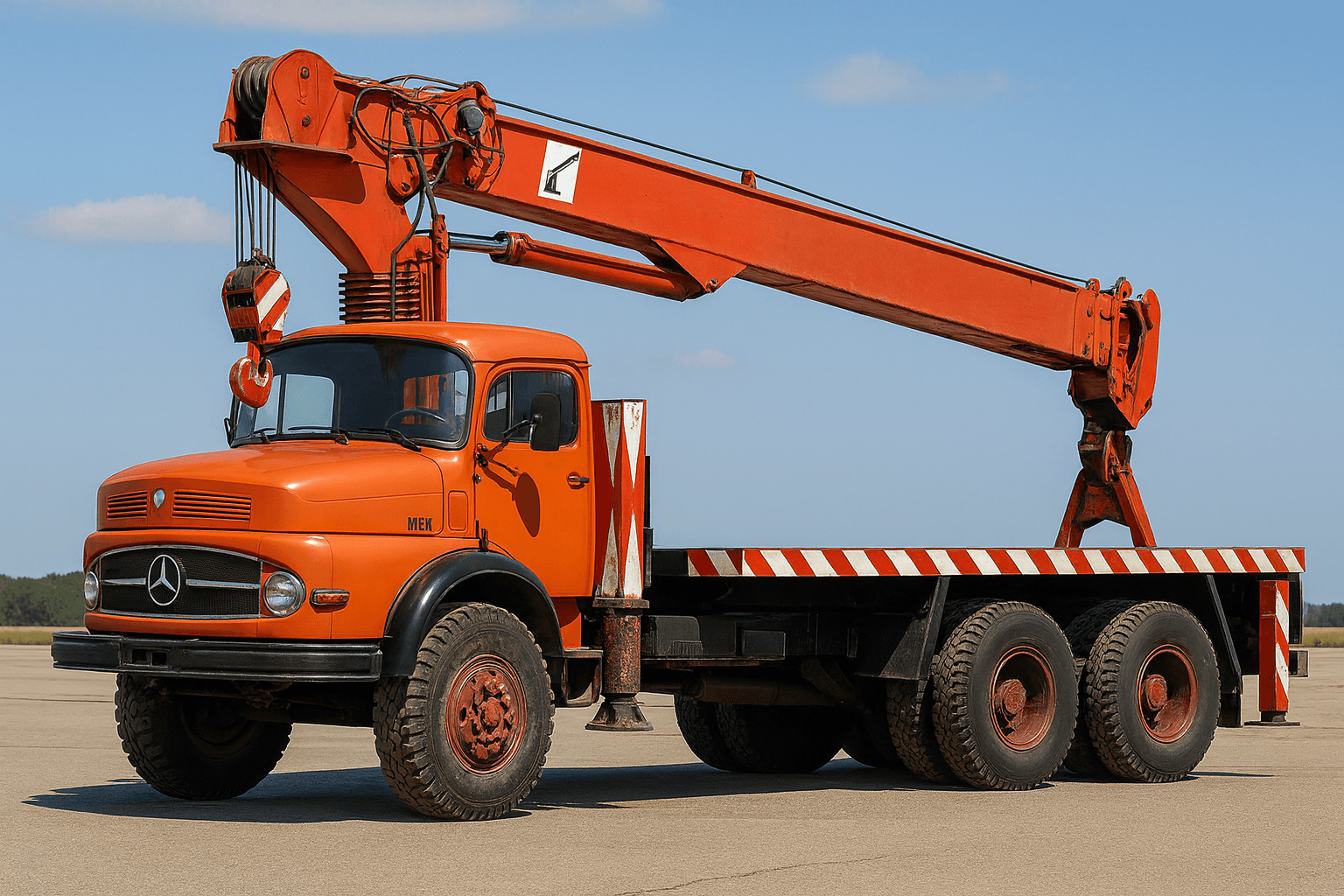 جرثقیل 10 تن کفی نارنجی